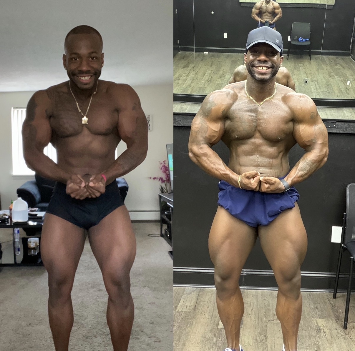 Client transformation - physique competitor